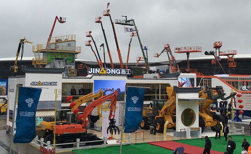 晉工機(jī)械以科技感特裝展臺設(shè)計參展2021長沙國際工程機(jī)械展覽會